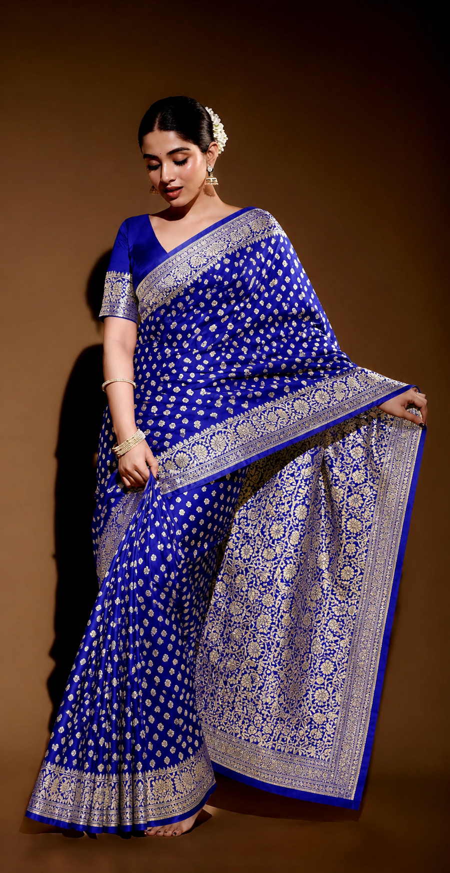 Banarasi Pure Khaddi Georgette saree