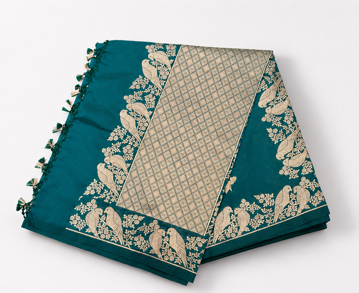Pure Semi Katan Dupatta