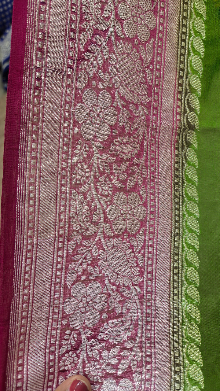Tota Rani Chiffon Banarasi Saree