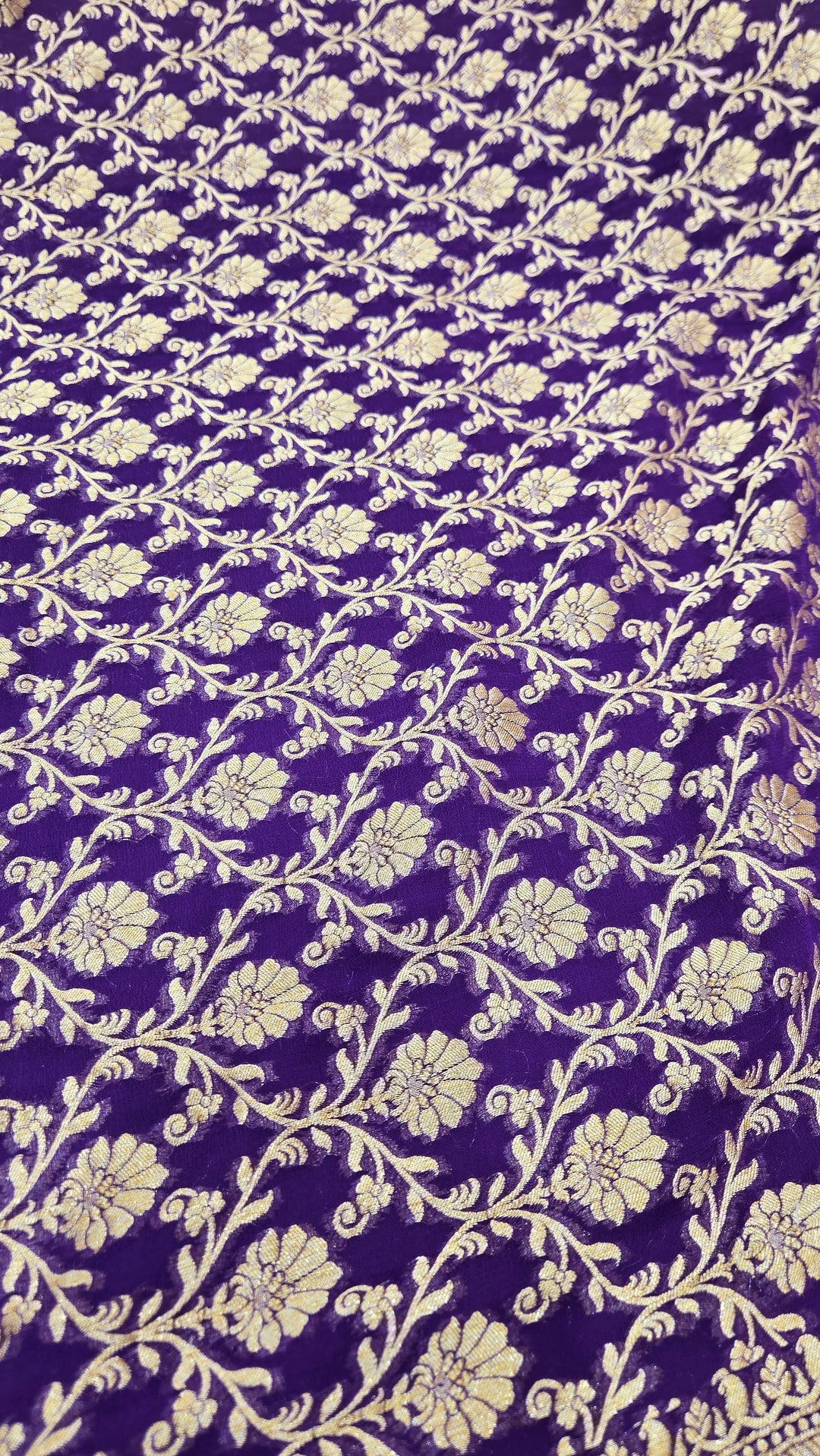 Khaddi Banarasi Georgette Saree
